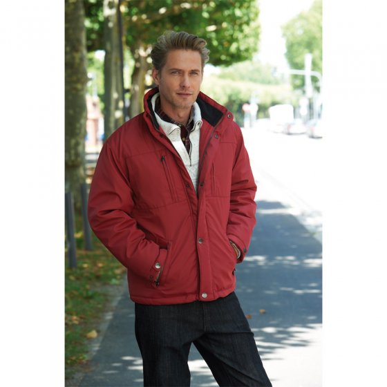 Veste d'hiver sportive,rouge XXL | Rouge