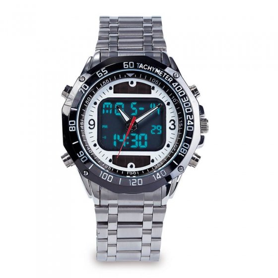 Votre cadeau : le chronographe multifonctions à cellules solaires 