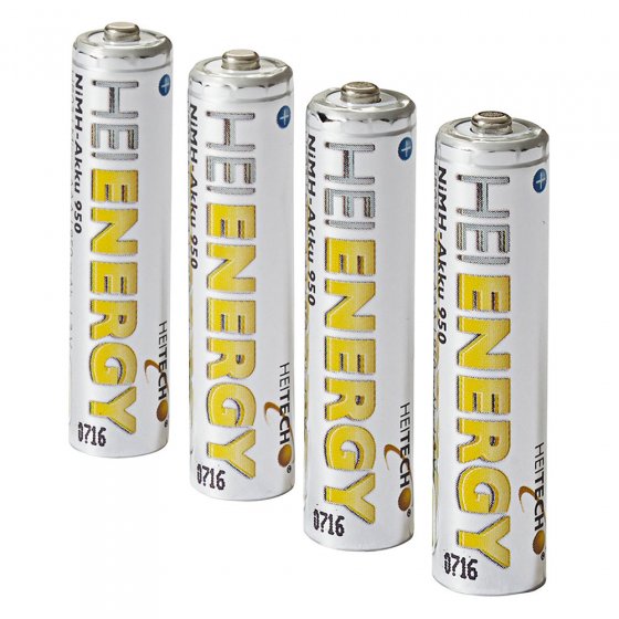 Lot de batteries préchargées AAA Lot de 4