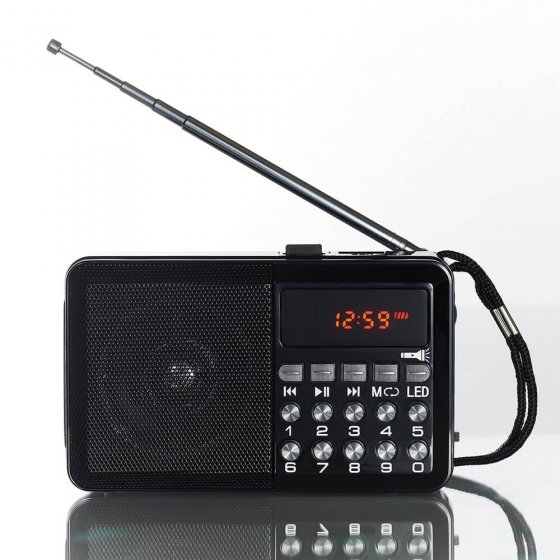 Radio multifonctions avec lampe 