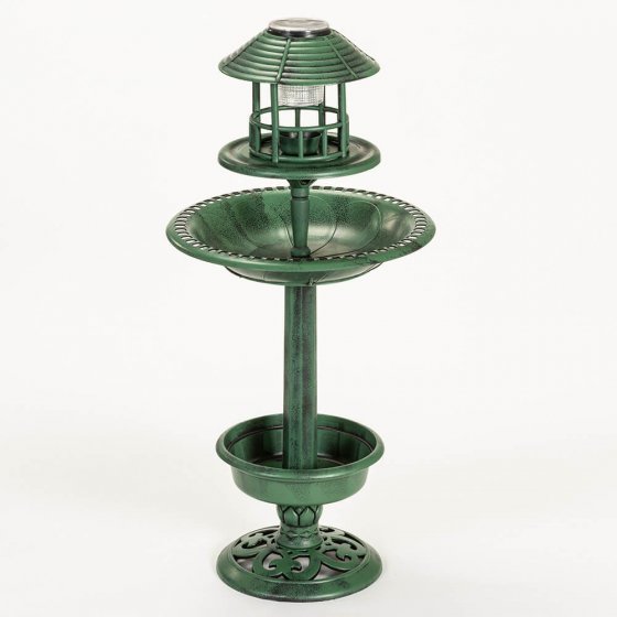 Vasque solaire pour oiseaux