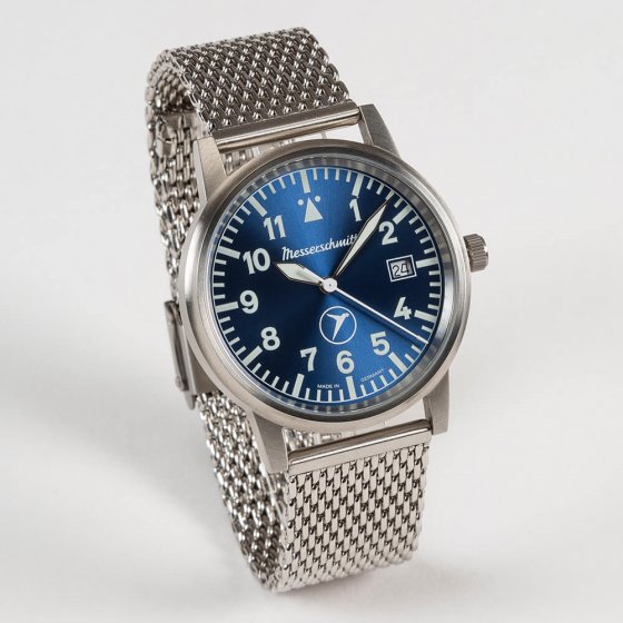 Montre homme  "Blue Messerschmitt" 
