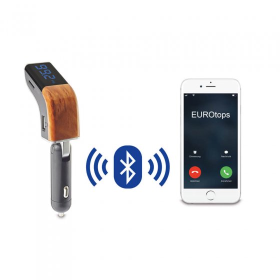 Transmetteur FM Bluetooth pour voiture 