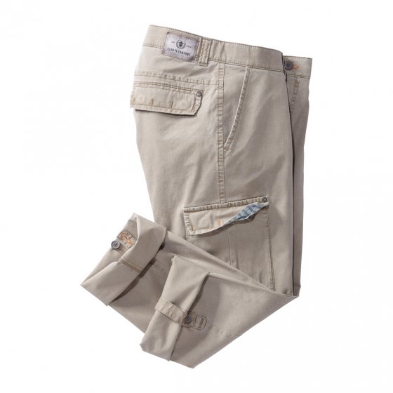 Pantalon cargo retroussable