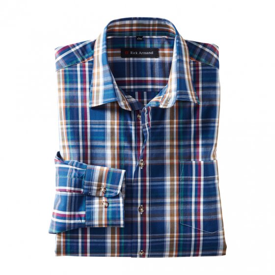 Chemise à carreaux repassage facile Lot de 2  