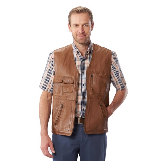 Gilet multipoches 60 | Marron clair