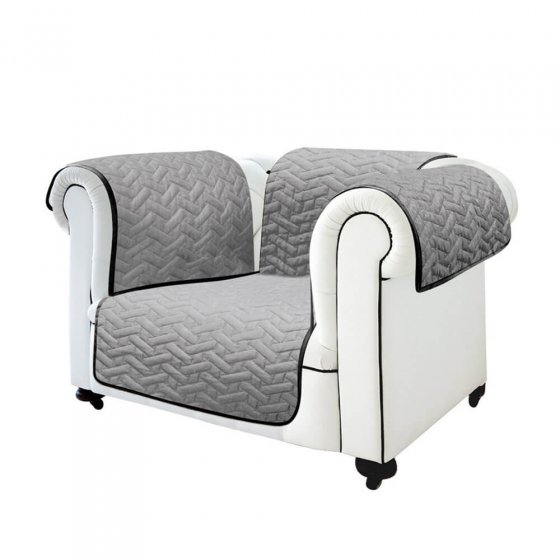 Housse de fauteuil double face 