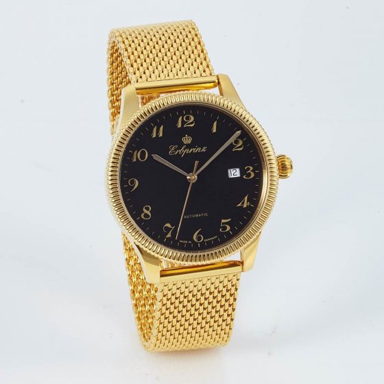 Montre Erbprinz automatique "or noir"