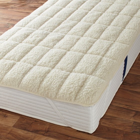 Surmatelas en laine d'agneau 