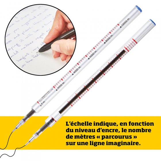 Stylos 10.000 mètres en lot de 2 