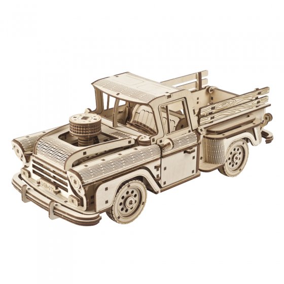 Maquette en bois camionnette 