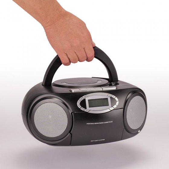 Lecteur portatif CD et cassettes 