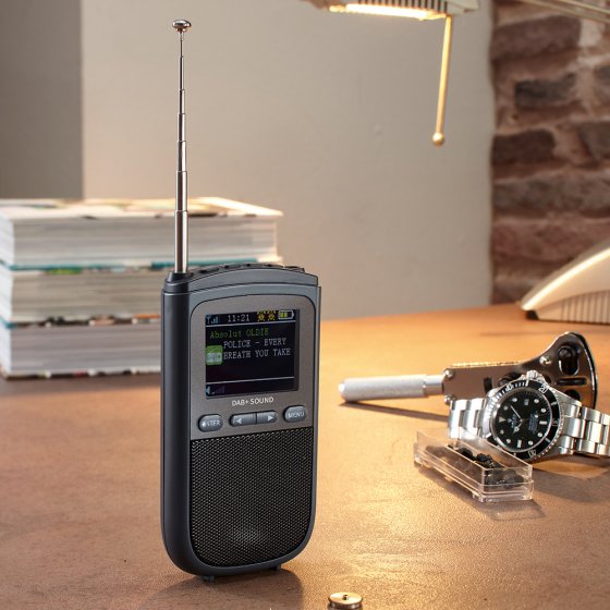 Radio de poche DAB+ avec écran en couleur