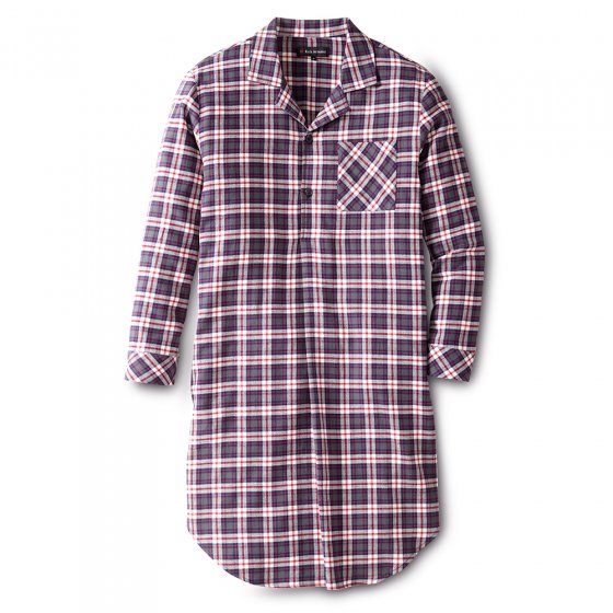 Chemise de nuit en flanelle de coton 