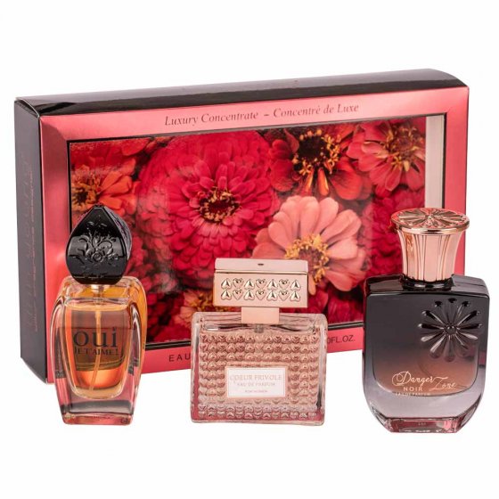 Trio d'eau de parfum Luxury 
