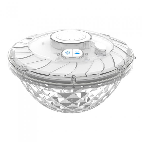 Fontaine lumineuse multicolore rechargeable