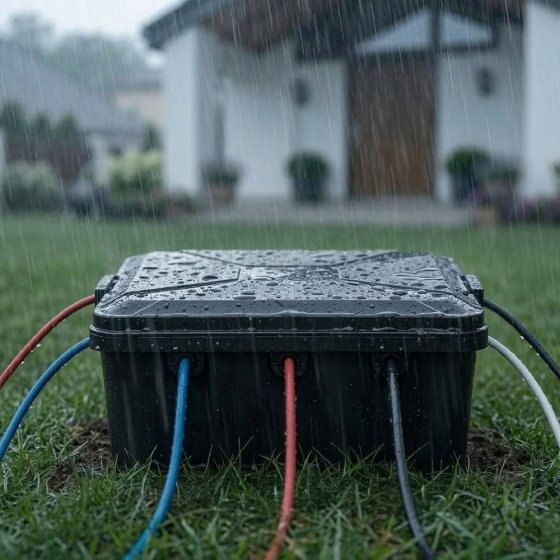 Boîtier de protection pour rallonge électrique 