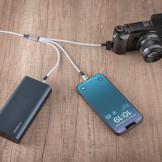 Câble de charge USB 3 en 1