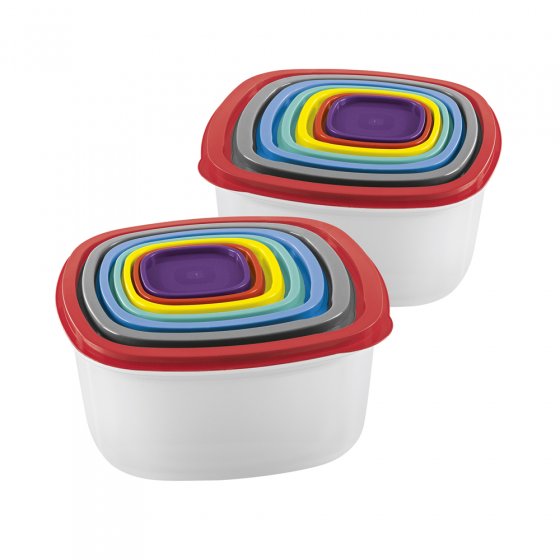 Boîtes de conservation, lot de 14