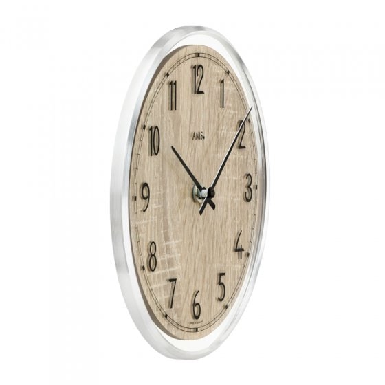  Horloge murale aspect bois 