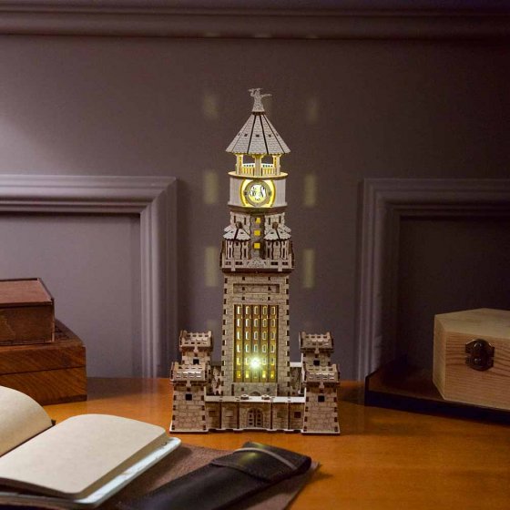 Maquette en bois du phare d’Alexandrie 