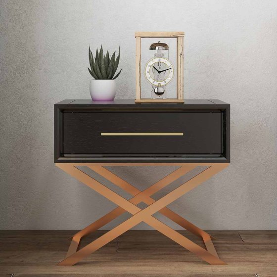 Horloge de table « Kasten » Marron clair