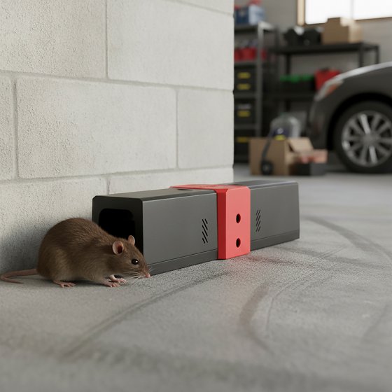 Piège double flexible pour rats  