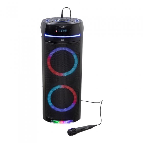 Enceinte colonne avec compartiment CD