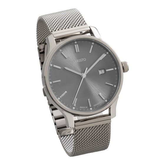 Montre Milanaise pour homme  Gris