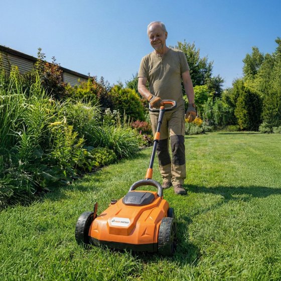Tondeuse à gazon sans fil à une main 