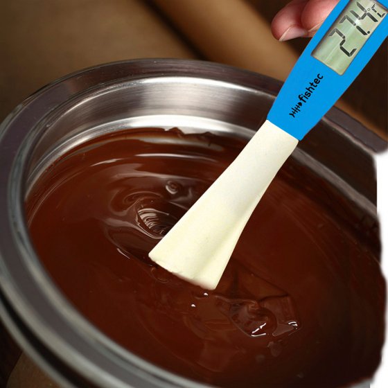 Spatule de cuisine avec thermomètre
