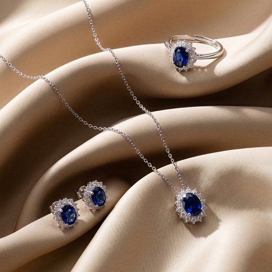 Parure de bijoux "Diana" 