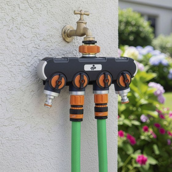 Distributeur à robinet 4 voies 