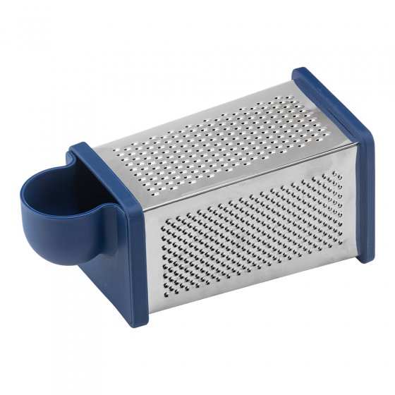 Râpe 4 en 1 avec bac de récupération 