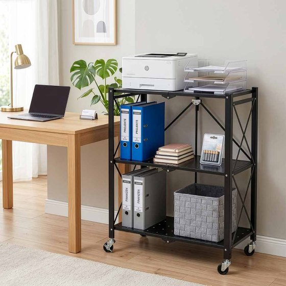 Étagère pliable polyvalente 