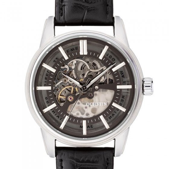 Montre squelette pour homme 