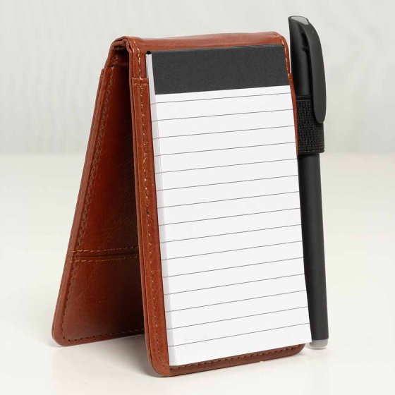 Bloc-notes pratique avec calculatrice 