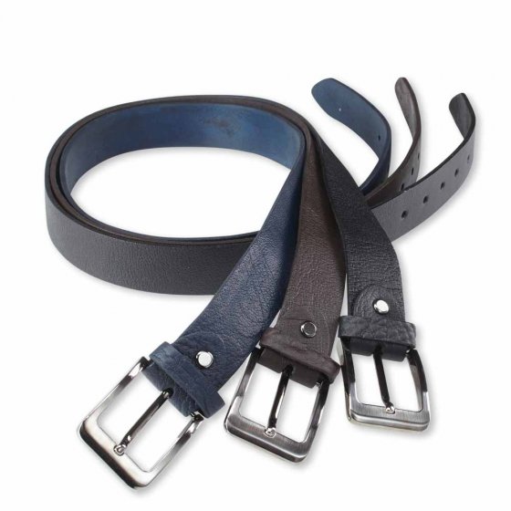 Ceinture en cuir de buffle 