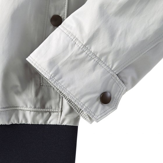 Blouson en coton mélangé 