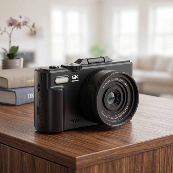 Appareil photo numérique à écran rabattable 