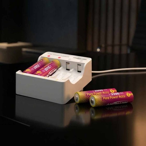 Batteries rechargeables Pure Power 4xAA avec module de charge 