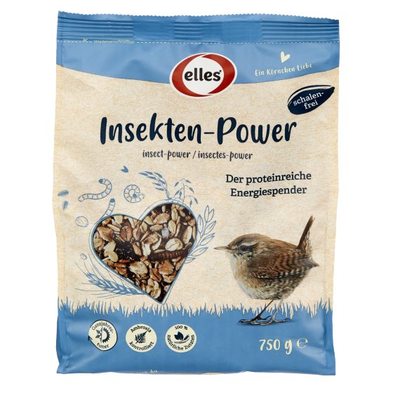 Nourriture pour oiseaux « Insect Power » 750 g 