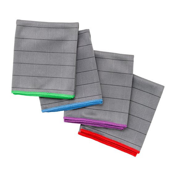 Lingettes nettoyantes en carbone 