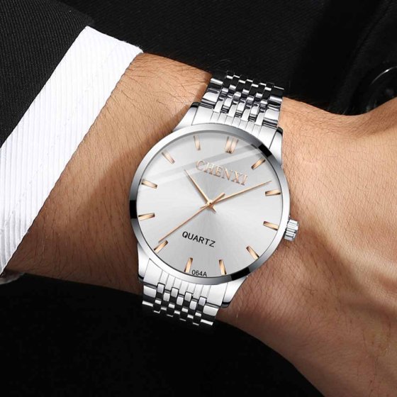 Montre plate pour homme 