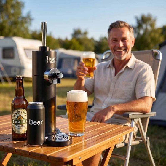 Distributeur de bière pour bouteilles et canettes 