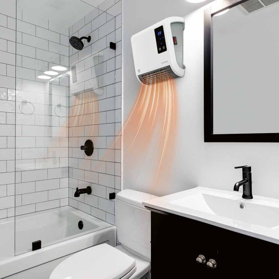 Radiateur soufflant pour salle de bains 