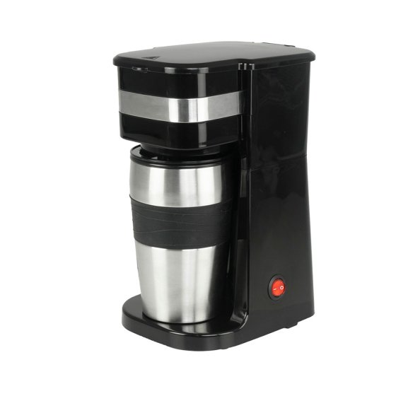 Machine à café pour une tasse, avec mug de voyage 