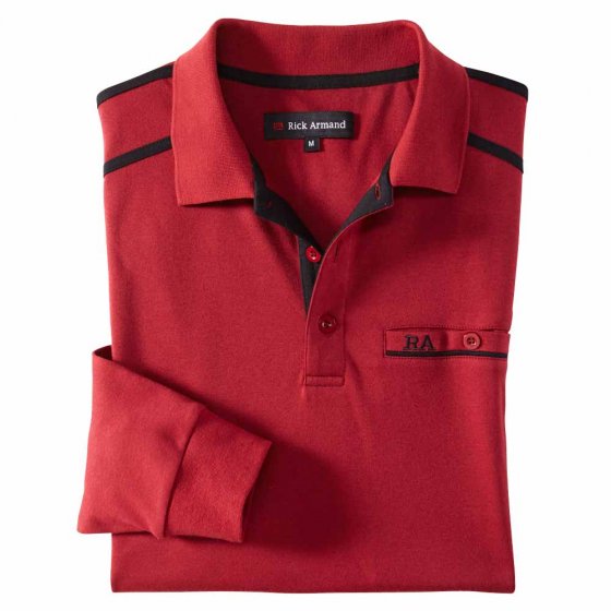 T-shirt interlock aux contrastes fantaisie