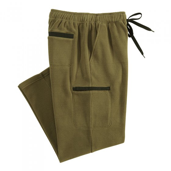 Pantalon cargo en polaire 
