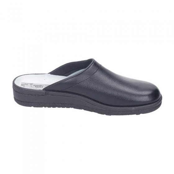 Chaussons homme en cuir